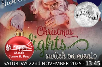 Cheadle Christmas Lights Switch On